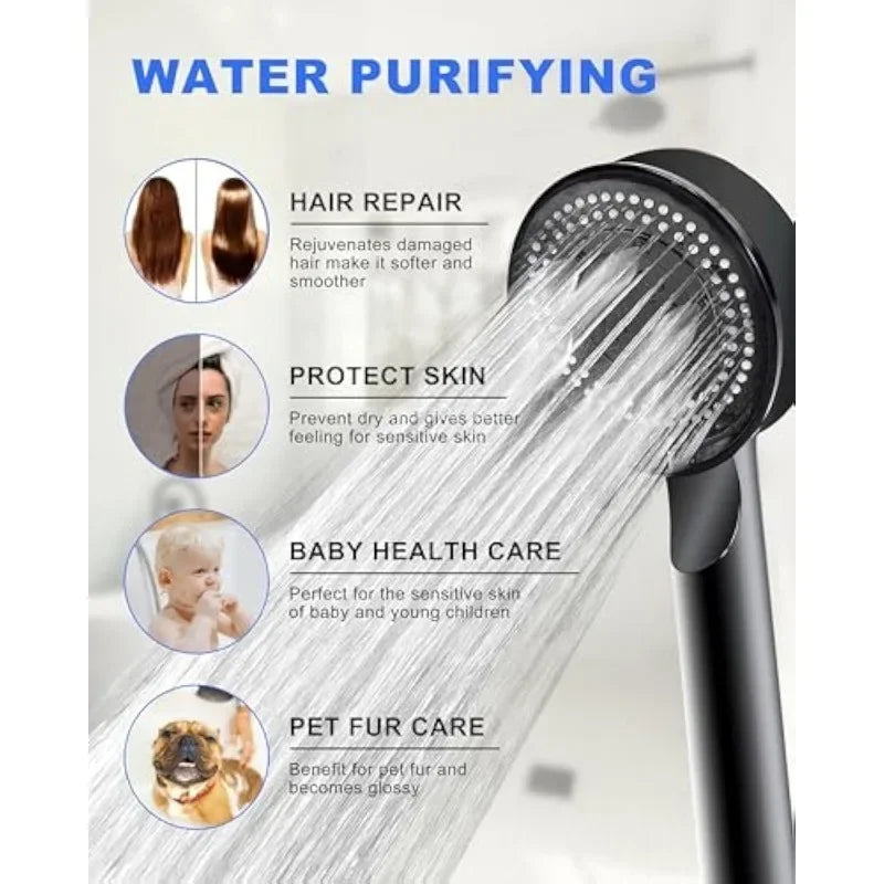 Pommeau de douche haute pression pour lavabo de salle de bain - Accessoires de salle de bain