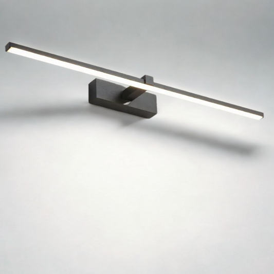 lampe murale, LED moderne avec miroir. applique murale à trois couleurs.