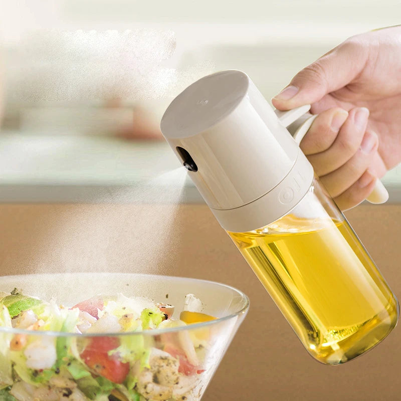 Flacon pulvérisateur d'huile de cuisson en verre borosilicate