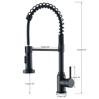 Robinet d'évier de cuisine , eau chaude et froide