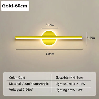 lampes murale, LED moderne pour miroir, luminaire décoratif d'intérieur, éclairage LED