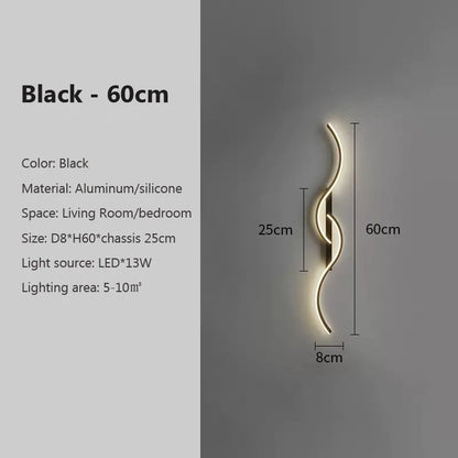 murale LED moderne