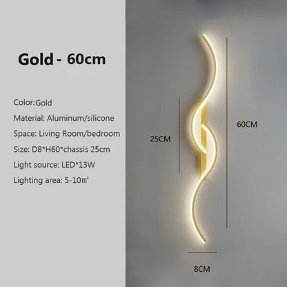 murale LED moderne