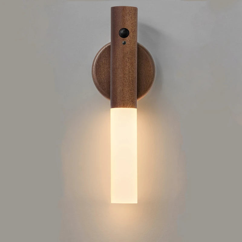 Lampe murale magnétique rechargeable à LED avec détecteur de mouvement intelligent et portable
