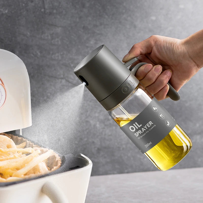 Flacon pulvérisateur d'huile de cuisson en verre borosilicate