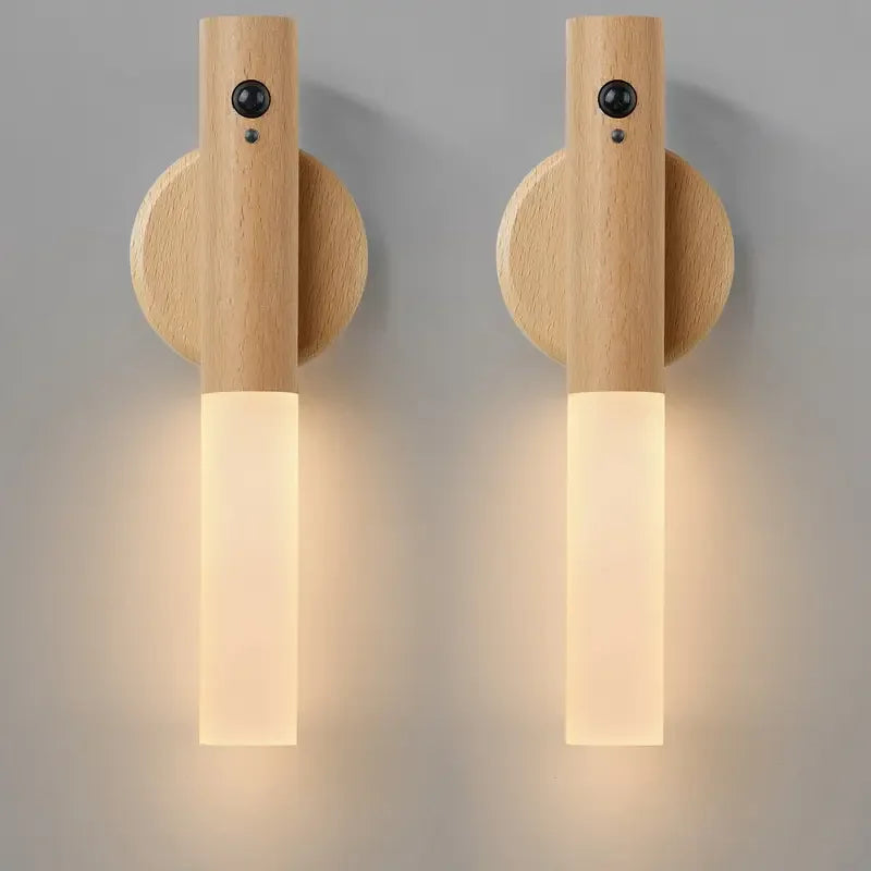 Lampe murale magnétique rechargeable à LED avec détecteur de mouvement intelligent et portable