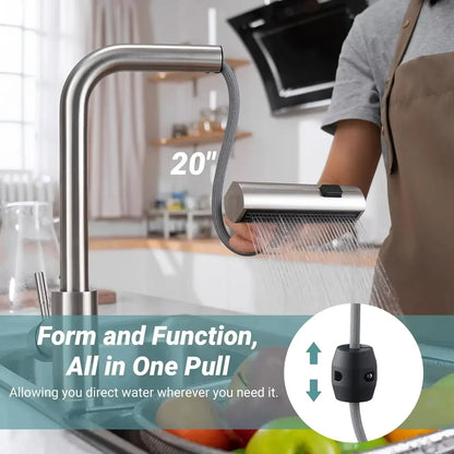 Robinet de cuisine extractible