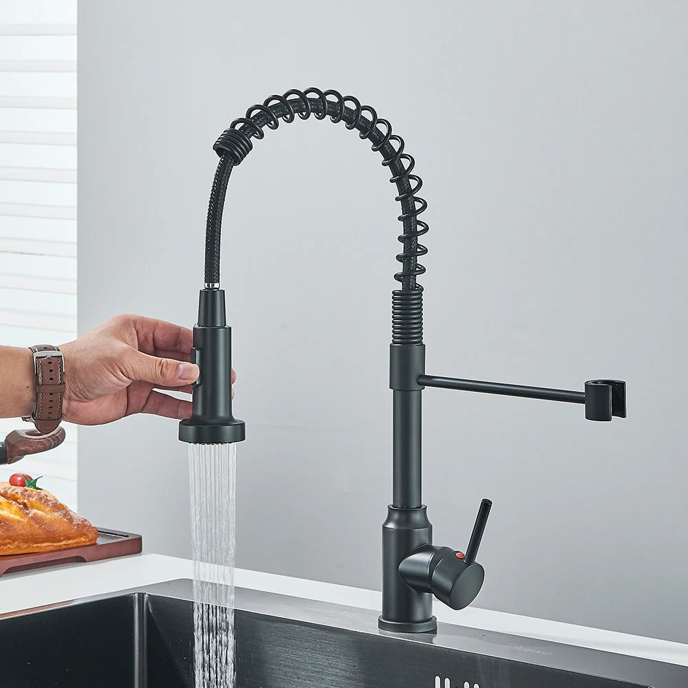 Robinet d'évier de cuisine , eau chaude et froide