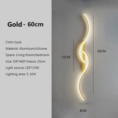 murale LED moderne