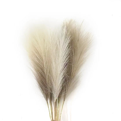 Herbe de pampa artificielle décorative, fausses plantes en roseau pour décoration de table florale, mariage, maison