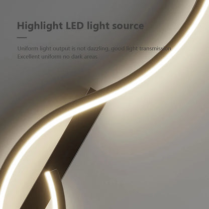 murale LED moderne