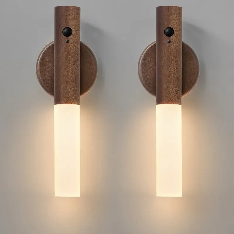 Lampe murale magnétique rechargeable à LED avec détecteur de mouvement intelligent et portable