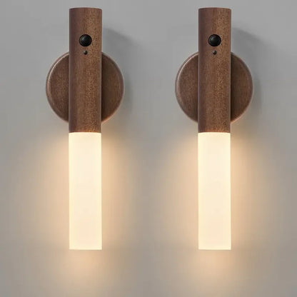 Lampe murale magnétique rechargeable à LED avec détecteur de mouvement intelligent et portable