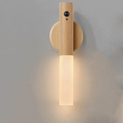 Lampe murale magnétique rechargeable à LED avec détecteur de mouvement intelligent et portable