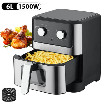 Air Fryers,Friteuses à air électriques sans huile, automatiques, pour la cuisine et la maison ,four à convection, friteuse sans huile