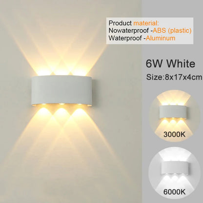 lampe murales , LED modernes pour intérieur et extérieur, éclairage blanc à intensité variable