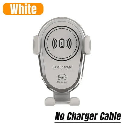 Chargeur sans fil pour voiture, support de téléphone avec sortie d'air, charge rapide pour iPhone 16-12, Samsung, Xiaomi
