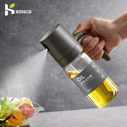 Flacon pulvérisateur d'huile de cuisson en verre borosilicate